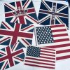 KEEP CALM Crown Union Jack Flag Retro Linen Look Heavy Jacquard Gobelin Upholstery Cushion Panel Fabric UK Banner 70x70cm or 27''x27'' - Image 6