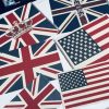 LARGE Union Jack Flag Retro Linen Look Heavy Jacquard Gobelin Upholstery Cotton Bag Cushion Panel Fabric UK Banner 70x70cm or 27''x27'' - Image 4