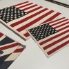 Large USA America Stars and Stripes Flag Retro Linen Look Heavy Jacquard Gobelin Upholstery Cotton Cushion Panel Fabric 70x70cm or 27''x27'' - Image 9
