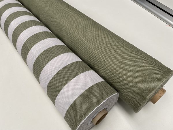 Honeycomb PLAIN Fabric Furnishing Curtain Upholstery Dressmaking Material 110" or 280cm EXTRA Wide - Khaki Green - Image 5