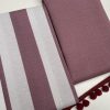 Honeycomb PLAIN Fabric Furnishing Curtain Upholstery Dressmaking Material 55" or 140cm Wide - Mauve Pink - Image 5