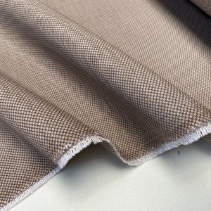 Honeycomb PLAIN Fabric Furnishing Curtain Upholstery Dressmaking Material 110" or 280cm EXTRA Wide - Brown
