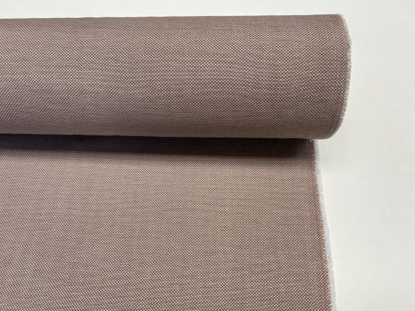 Honeycomb PLAIN Fabric Furnishing Curtain Upholstery Dressmaking Material 110" or 280cm EXTRA Wide - Brown - Image 2