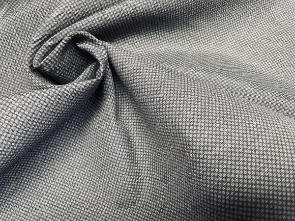 Honeycomb PLAIN Fabric Furnishing Curtain Upholstery Dressmaking Material 110" or 280cm EXTRA Wide - Grey - Image 2
