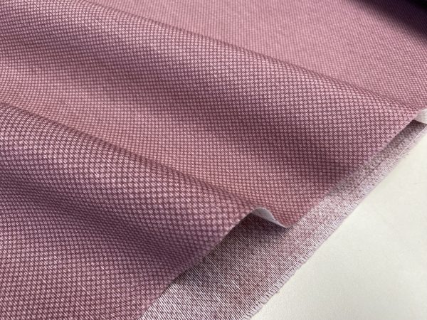 Honeycomb PLAIN Fabric Furnishing Curtain Upholstery Dressmaking Material 110" or 280cm EXTRA Wide - Mauve Pink