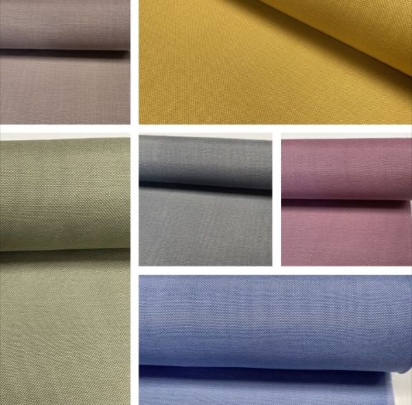 Honeycomb PLAIN Fabric Furnishing Curtain Upholstery Dressmaking Material 110" or 280cm EXTRA Wide - Grey - Image 9