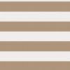Honeycomb White STRIPES Fabric Furnishing Curtain Upholstery Dressmaking Material 110" or 280cm EXTRA Wide - Brown - Image 5