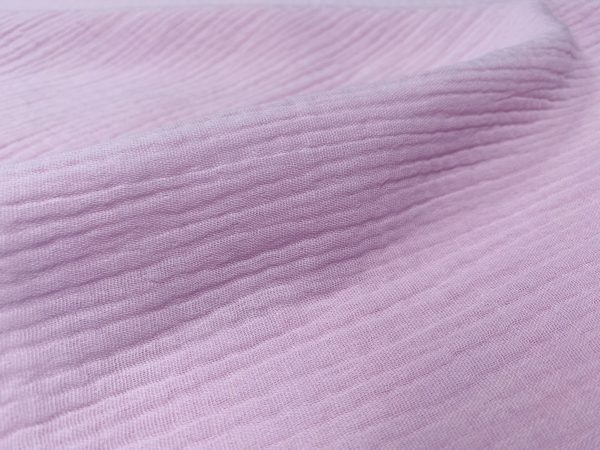 Baby Pink Double Gauze MUSLIN 100% Cotton Fabric Curtains Fine Cheese Baby Cloth Linen Look Event Wedding Textile - 55"/140cm Wide - Image 4