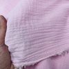 Double Gauze MUSLIN 100% Cotton Fabric Curtains Fine Cheese Baby Cloth Linen Look Event Wedding Textile - 55"/140cm Wide - Image 31
