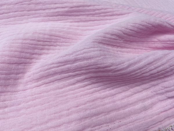 Double Gauze MUSLIN 100% Cotton Fabric Curtains Fine Cheese Baby Cloth Linen Look Event Wedding Textile - 55"/140cm Wide - Image 30