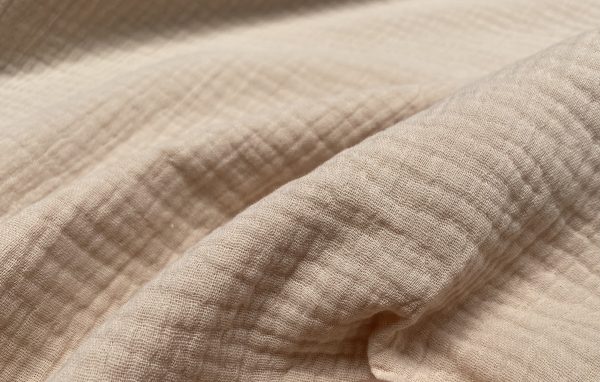 Double Gauze MUSLIN 100% Cotton Fabric Curtains Fine Cheese Baby Cloth Linen Look Event Wedding Textile - 55"/140cm Wide - Image 29