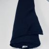 Black Double Gauze MUSLIN 100% Cotton Fabric Curtains Fine Cheese Baby Cloth Linen Look Event Wedding Textile - 55"/140cm Wide
