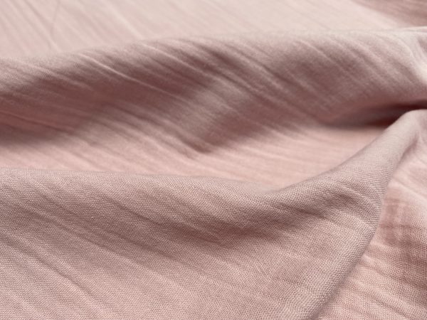 Double Gauze MUSLIN 100% Cotton Fabric Curtains Fine Cheese Baby Cloth Linen Look Event Wedding Textile - 55"/140cm Wide - Image 19