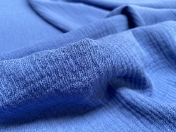 Double Gauze MUSLIN 100% Cotton Fabric Curtains Fine Cheese Baby Cloth Linen Look Event Wedding Textile - 55"/140cm Wide - Image 9
