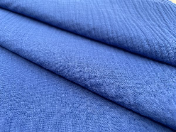 Double Gauze MUSLIN 100% Cotton Fabric Curtains Fine Cheese Baby Cloth Linen Look Event Wedding Textile - 55"/140cm Wide - Image 8