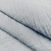 Silver Grey Double Gauze MUSLIN 100% Cotton Fabric Curtains Fine Cheese Baby Cloth Linen Look Event Wedding Textile - 55"/140cm Wide - Image 2