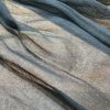 50m- Black Mull Muslin 100% Cotton Fabric Voile Curtains Fine Cheesecloth Linen Look Wedding Table Runner - 140cm wide - Image 3