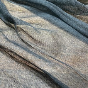 5m- Black Mull Muslin 100% Cotton Fabric Voile Curtains Fine Cheesecloth Linen Look Wedding Table Runner - 140cm wide