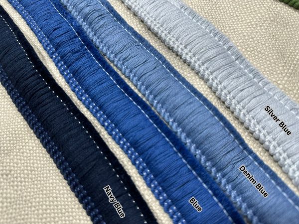 Cotton Brush Fringe - 30mm Wide Tassels Textile Cut Pillow Trimming Piping Cushion Trim Curtains Home Decor - ANY LENGTH - Image 27
