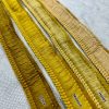 Cotton Brush Fringe - 30mm Wide Tassels Textile Cut Pillow Trimming Piping Cushion Trim Curtains Home Decor - ANY LENGTH - Gold Sand #12 - Image 2