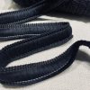 Cotton Brush Fringe - 30mm Wide Tassels Textile Cut Pillow Trimming Piping Cushion Trim Curtains Home Decor - ANY LENGTH - Black #24