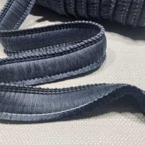 Cotton Brush Fringe - 30mm Wide Tassels Textile Cut Pillow Trimming Piping Cushion Trim Curtains Home Decor - ANY LENGTH - Dark Grey #5