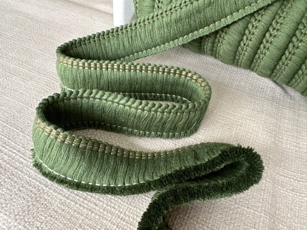 Cotton Brush Fringe - 30mm Wide Tassels Textile Cut Pillow Trimming Piping Cushion Trim Curtains Home Decor - ANY LENGTH - Image 10