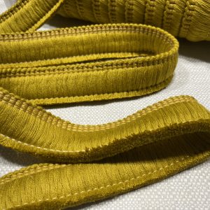 Cotton Brush Fringe - 30mm Wide Tassels Textile Cut Pillow Trimming Piping Cushion Trim Curtains Home Decor - ANY LENGTH - Ochre #17
