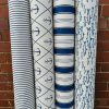 Sardine Fish Fabric Linen Look Marine Print - Curtain Upholstery Material - 140cm or 55" Wide Canvas - Image 7