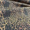 New Leopard Print Fabric Material - Animal Canvas for Home Decor, Curtains, Upholstery - 55" or 140cm Wide