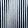Nautical Candy Stripes Fabric Linen Look Marine Print - Curtain Upholstery Material - 140cm or 55" Wide - Blue and Cream, White Stripe - Image 4