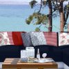 Red Starfish Nautical Teflon Coated Fabric Coral Reef Home Decor Upholstery Marine Material - 140cm or 55" Wide - Image 11