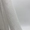 Linen Look White Sheer Fabric - Soft Linen Feel Material for Home Decor, Curtains, Clothes - 125"/ 320cm Extra Wide - Image 5