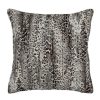 Metallic Snake Skin Print Python Leopard Animal Fabric Linen Look Cotton Blend Curtain Decor Dress - 55"/140cm wide - Silver - Image 4