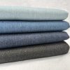 Classic Denim Jeans Cotton Fabric Plain Marine Craft Jacket Dress Material - 70" or 180cm EXTRA Wide - Denim Blue - Image 4