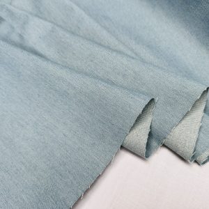 Classic Denim Jeans Cotton Fabric Plain Marine Craft Jacket Dress Material - 70" or 180cm EXTRA Wide - Light Blue