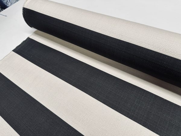 9cm wide Stripes Upholstery Fabric Natural Plain Sofas Bed Home Decor Curtains Soft Material Cloth - 62'' or 160cm Wide - Image 5