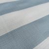 9cm wide Stripes Upholstery Fabric Plain Sofas Bed Home Decor Curtains Soft Material Cloth - 62'' or 160cm Wide - Duck Blue & Natural - Image 4