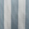 9cm wide Stripes Upholstery Fabric Plain Sofas Bed Home Decor Curtains Soft Material Cloth - 62'' or 160cm Wide - Duck Blue & Natural - Image 3