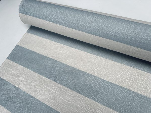 9cm wide Stripes Upholstery Fabric Natural Plain Sofas Bed Home Decor Curtains Soft Material Cloth - 62'' or 160cm Wide - Image 14