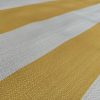 9cm wide Stripes Upholstery Fabric Plain Sofas Bed Home Decor Curtains Soft Material Cloth - 62'' or 160cm Wide - Mustard & Natural - Image 2