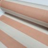 9cm wide Stripes Upholstery Fabric Plain Sofas Bed Home Decor Curtains Soft Material Cloth - 62'' or 160cm Wide - Pink Peach & Natural - Image 5