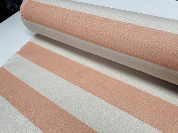 9cm wide Stripes Upholstery Fabric Natural Plain Sofas Bed Home Decor Curtains Soft Material Cloth - 62'' or 160cm Wide - Image 8
