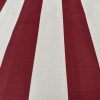 9cm wide Stripes Upholstery Fabric Plain Sofas Bed Home Decor Curtains Soft Material Cloth - 62'' or 160cm Wide - Red & Natural - Image 5