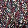 Vibrant Woven Gobelin Fabric with Abstract Brushstroke Design Home Decor Material Curtains Upholstery 55''/140cm Wide - Multi - Image 5