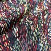 Vibrant Woven Gobelin Fabric with Abstract Brushstroke Design Home Decor Material Curtains Upholstery 55''/140cm Wide - Multi - Image 4
