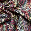 Vibrant Woven Gobelin Fabric with Abstract Brushstroke Design Home Decor Material Curtains Upholstery 55''/140cm Wide - Multi - Image 3