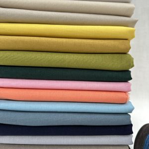 Classic Linen Cotton Blend Plain Fabric Material Lightweight Home Decor Bedding Clothes Curtains - 140cm wide