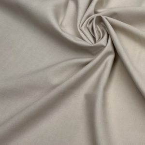 Classic Linen Cotton Blend Plain Fabric Material Lightweight Home Decor Bedding Clothes Curtains - 140cm wide - Beige