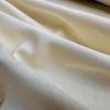 Classic Linen Cotton Blend Plain Fabric Material Lightweight Home Decor Bedding Clothes Curtains - 140cm wide - Cream Ivory - Image 2
